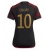 Tanie Strój piłkarski Niemcy Serge Gnabry #10 Koszulka Wyjazdowej dla damskie MŚ 2022 Krótkie Rękawy